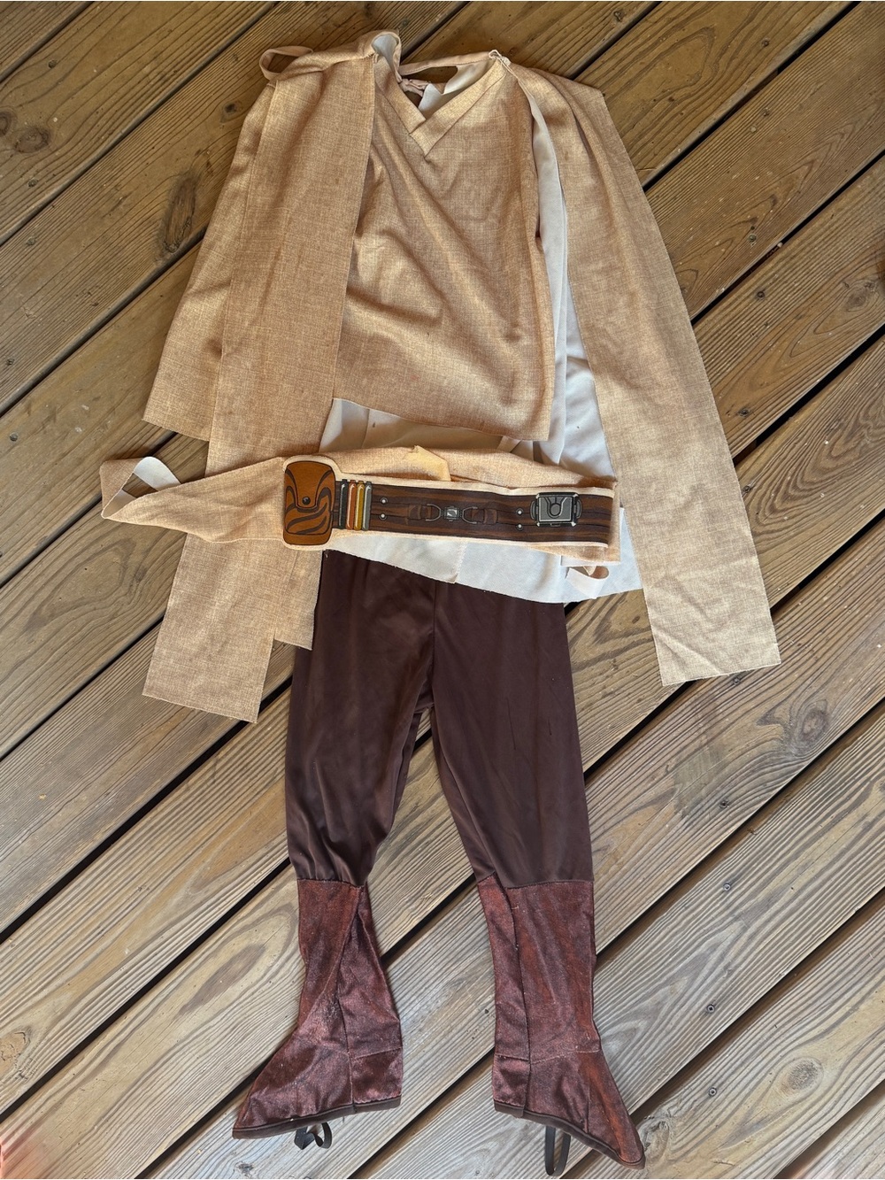 Vintage 2005 Rubie’s Star Wars Deluxe Jedi Knight Child Costume Small 4-6